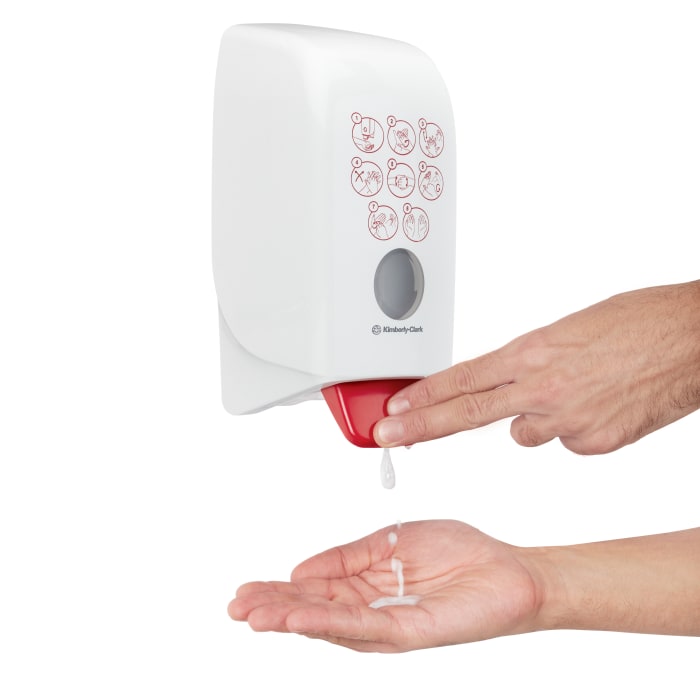 Hand on sale sanitiser dispenser