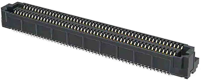 Samtec ADF6 Series Vertical Surface PCB Socket, 50-Contact, 4 Row, 0.635 mm Pitch Solder