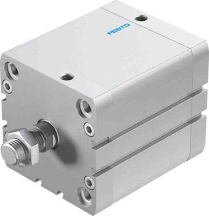 Festo Pneumatic Compact Cylinder - 536360, 80mm Bore, 60mm Stroke, ADN Series, Double Acting