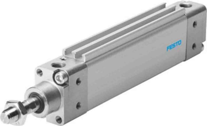 Festo Pneumatic Compact Cylinder - 151128, 25mm Bore, 200mm Stroke, DZH-25-200-PPV-A Series, Double Acting