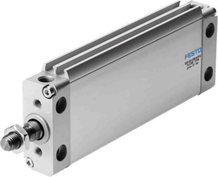 Festo Pneumatic Compact Cylinder - 161271, 32mm Bore, 200mm Stroke, DZF-32-200-A-P-A Series, Double Acting