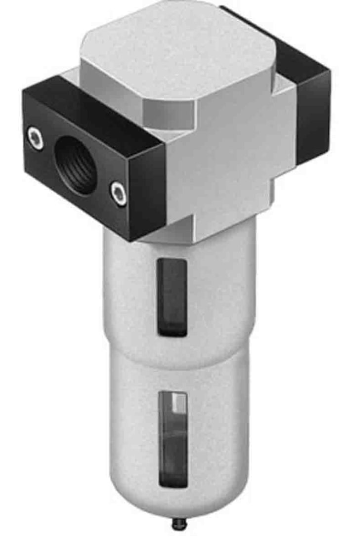 Pneumatický filtr, řada: D 40μm, max. průtok: 5000L/min, přípojka portu: G 3/4 Ruční Festo