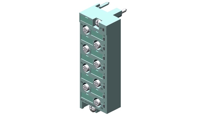 Siemens 6ES7 194-4CB50-0AA0 Simatic ET 200PRO Connecting Module CM IO 8 x M12
