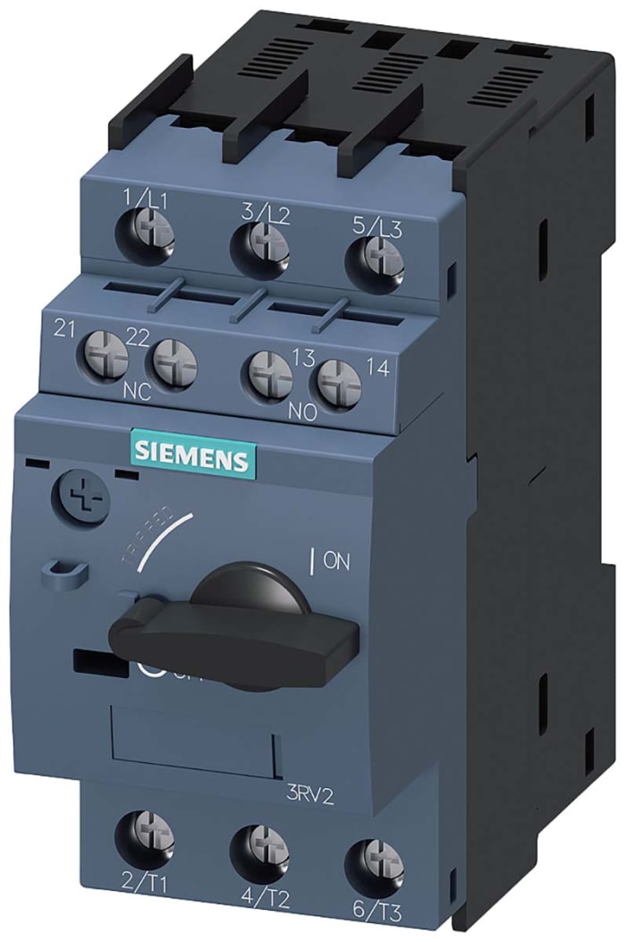 Guardamotor Siemens SIRIUS 3RV 3RV2, 0,7 → 1 A.