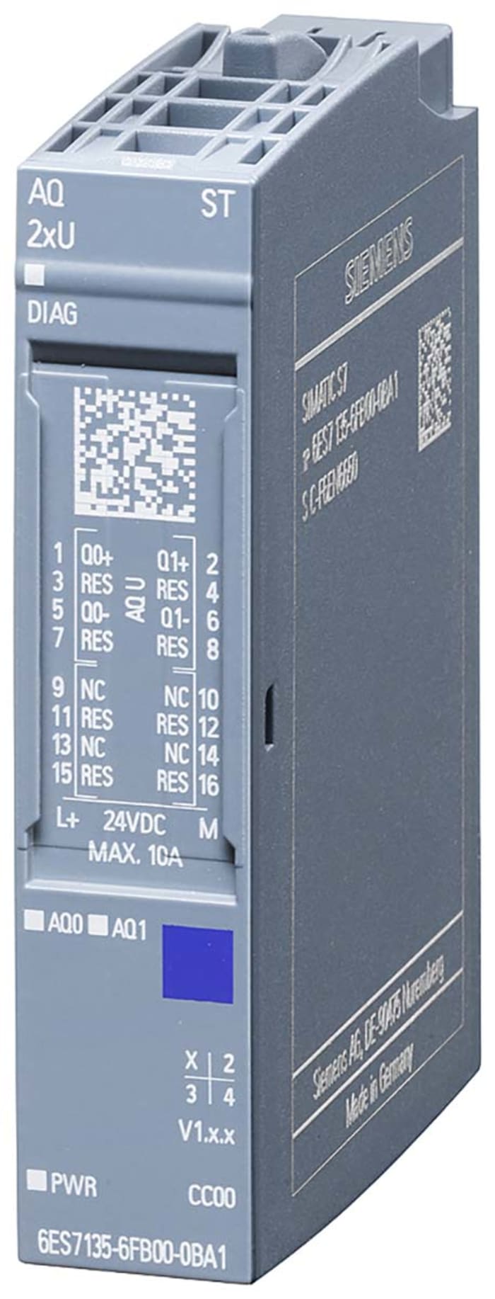 Siemens I/O SYSTEM 750 Series Analogue Output Module, Analogue