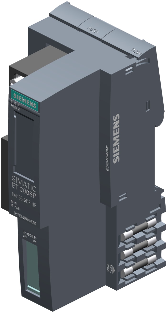 Modul rozhraní, pro použití s: PROFINET, 117 x 50 x 74 mm 1 vstupů 24 V DC Siemens, rozsah: 6ES7155