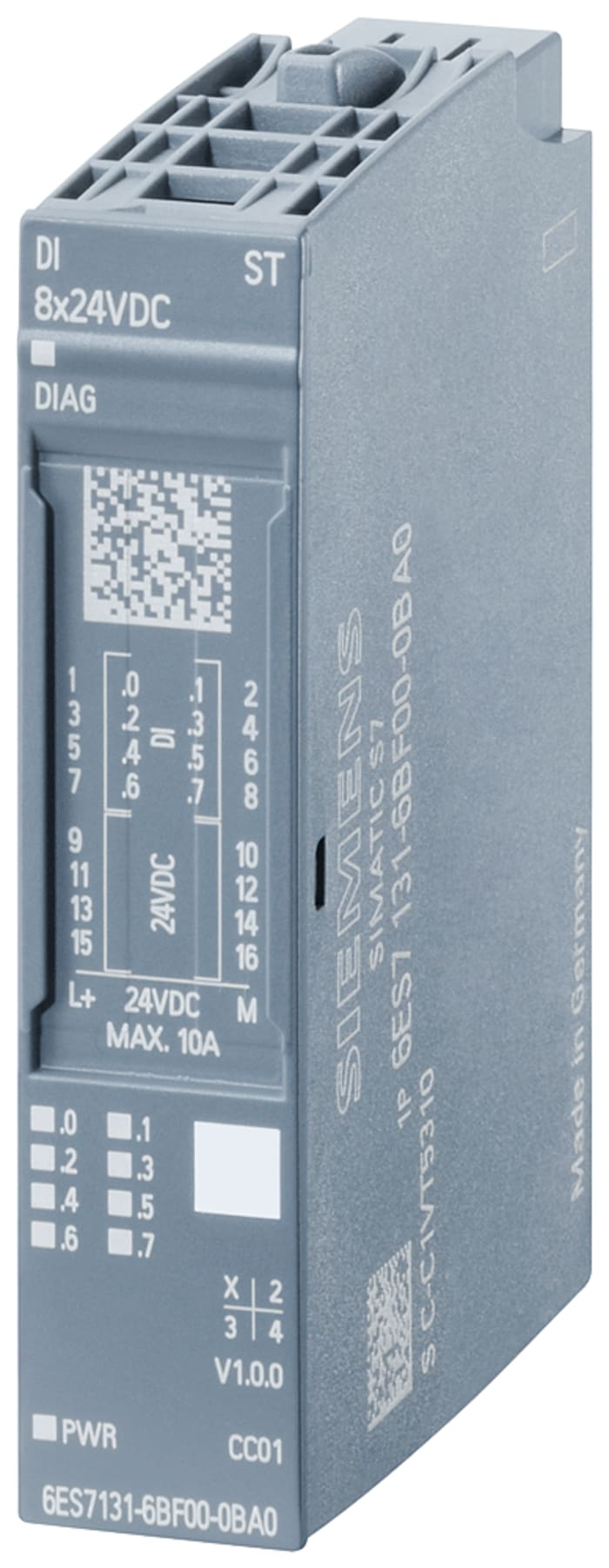 Siemens Digital I/O Module, Digital, 24 V