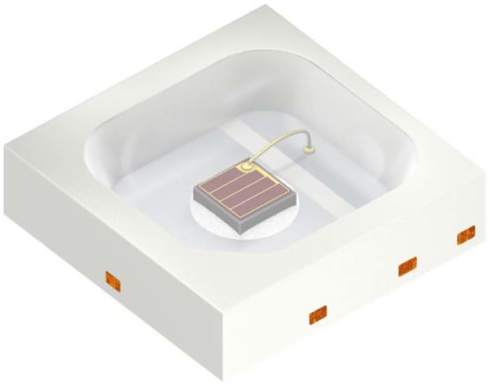 ams OSRAM2.25 V Yellow LED  SMD, SYNIOS S2222 KY DDLM31.23-8F5H-36-C4U4-140-R18