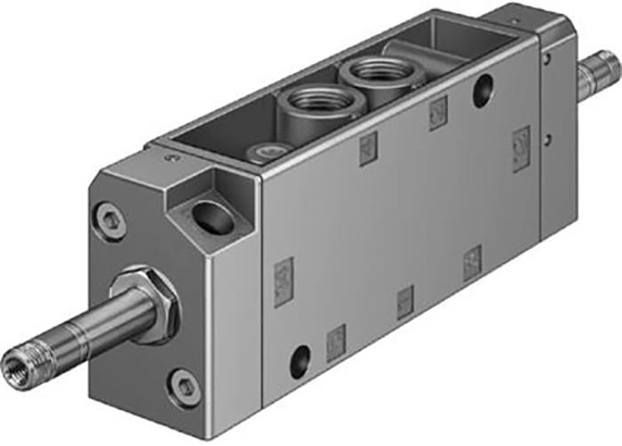 Festo 5/2 Bistable Pneumatic Solenoid/Pilot-Operated Control Valve - Electrical G 1/4 JMFH Series, 14009