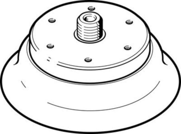 Festo 100mm NBR Suction Cup ESS-100-EN