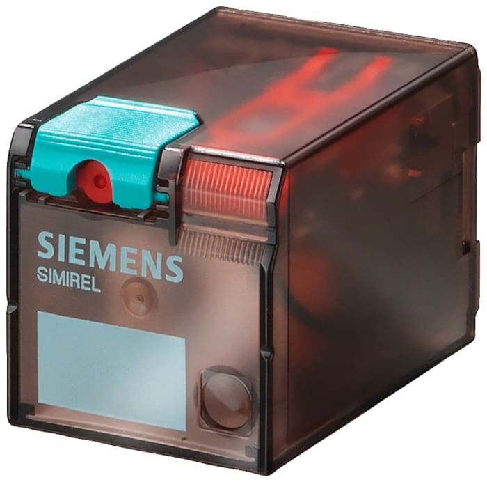 Siemens Plug In Power Relay, 24V dc Coil, 10A Switching Current, 3PDT