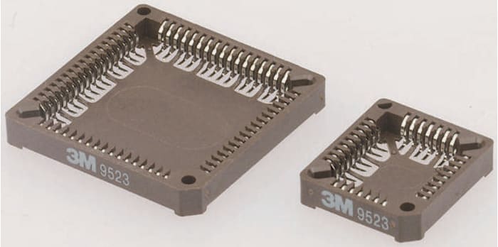 3M 1.27mm Pitch 28 Way PLCC Socket