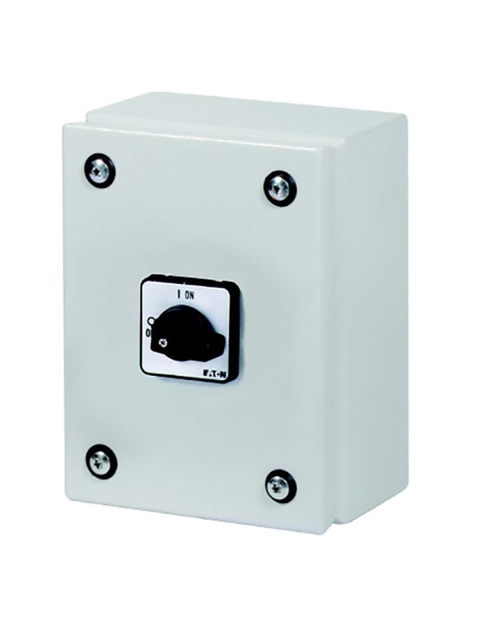 197344 P125/SE1 Eaton Eaton Fused Isolator Switch, 3 Pole, 25A Max