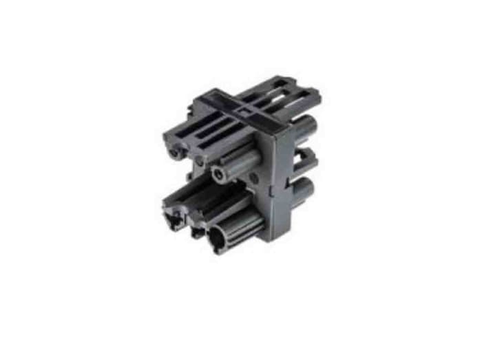 Conector de potencia Wieland GST18i3 Hembra de 3 vías, 250 V ac, 20A, Montaje Superficial
