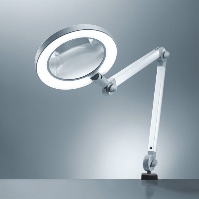 Lámpara LED con lupa – Waldmann: 10 W