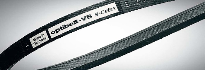 17 X 1900 OPTIBELT | OPTIBELT Drive Belt, belt section B/17 1940 mm ...