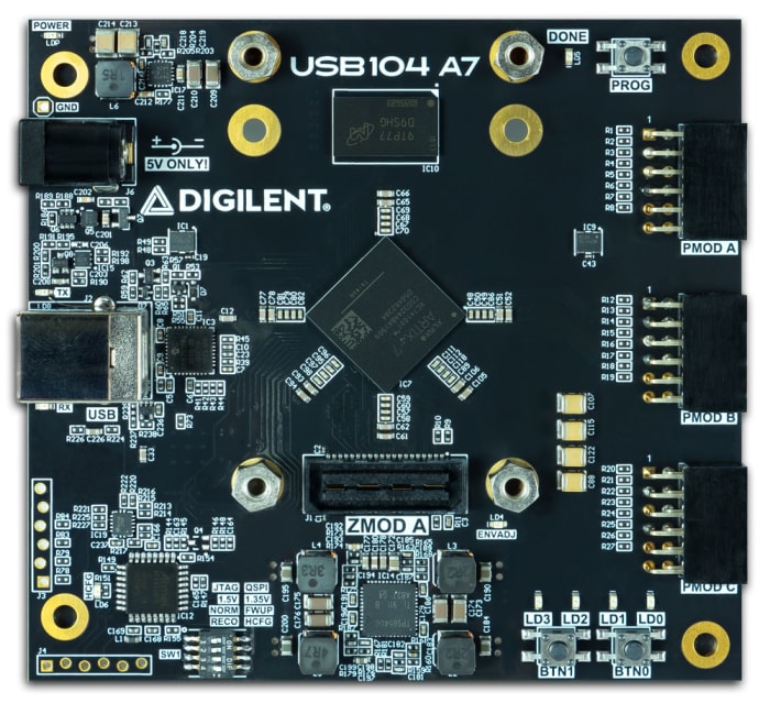410-398 Digilent | Digilent USB104 A7: Artix-7 FPGA Development Board ...