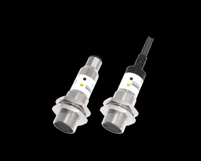 RS PRO Diffuse Reflection Photoelectric Sensor, Barrel Sensor, 0.4 m Detection Range