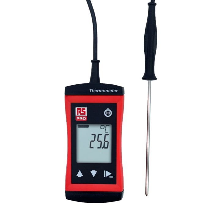 RS PRO RS PRO RS 1720 Wired Digital Thermometer for HVAC