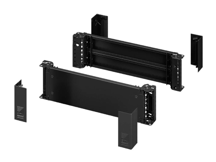 8640023 Rittal | Rittal Black Steel Rack Panel, 40 HP 200 mm | 206-1242 ...