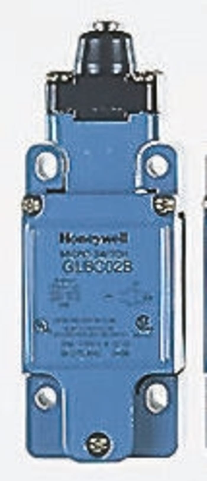 Honeywell GLB Series Plunger Limit Switch, NO/NC, IP67, SPDT, Die Cast Zinc Housing, 600V ac Max, 10A Max