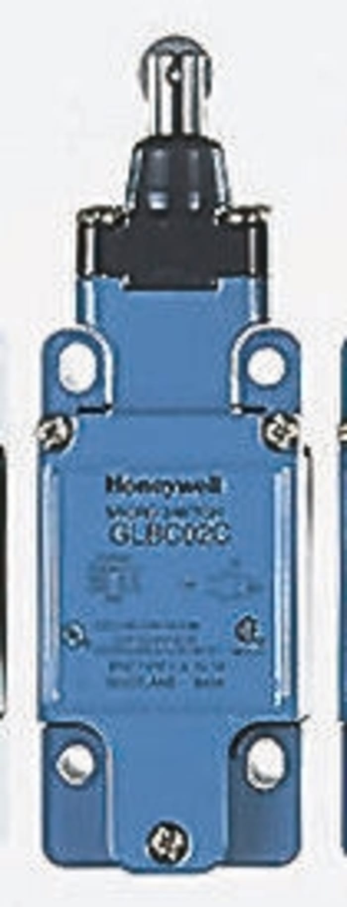 Honeywell GLB Series Plunger Limit Switch, NO/NC, IP67, SPDT, Die Cast Zinc Housing, 600V ac Max, 10A Max