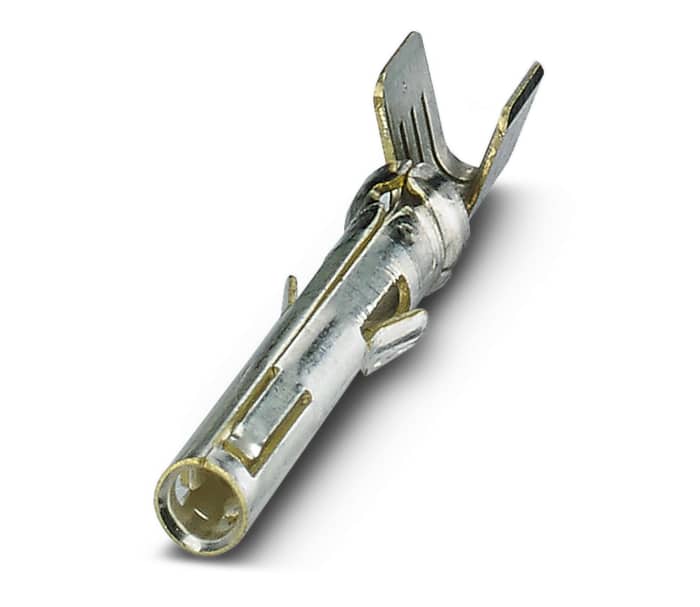 Phoenix Contact 6-ER-2, 50BU OIC AG, CK1 Female Rolled Crimp Contact