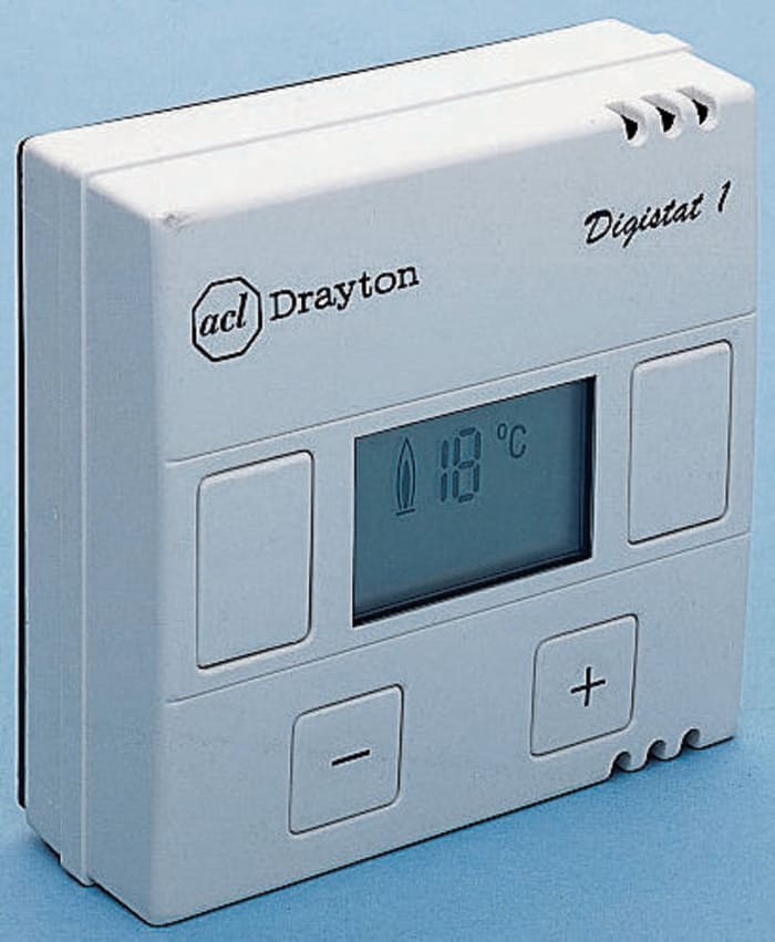 Drayton SPDT Digital Thermostat, 1A, +5 → +30 °C