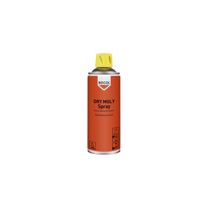 Lubrifiant Rocol Dry Moly Spray, Aérosol 400 ml