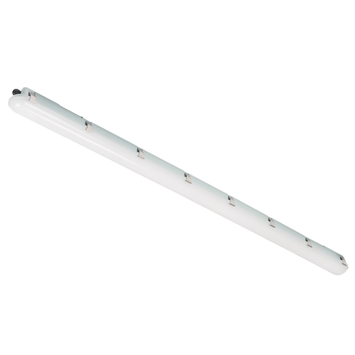 RS PRO 80W LED Batten Light, 240 V Batten Damp Proof Light, 2 Lamp, Anti-corrosive, 1.8 m Long, IP65