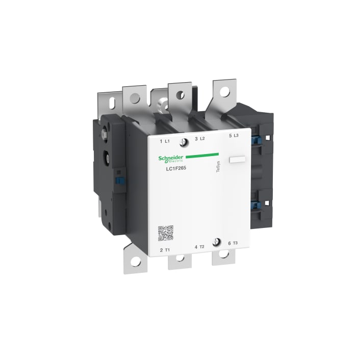 Schneider Electric TeSys F Contactor, 115 V ac Coil, 3-Pole, 265 A, 147 kW, 3NO