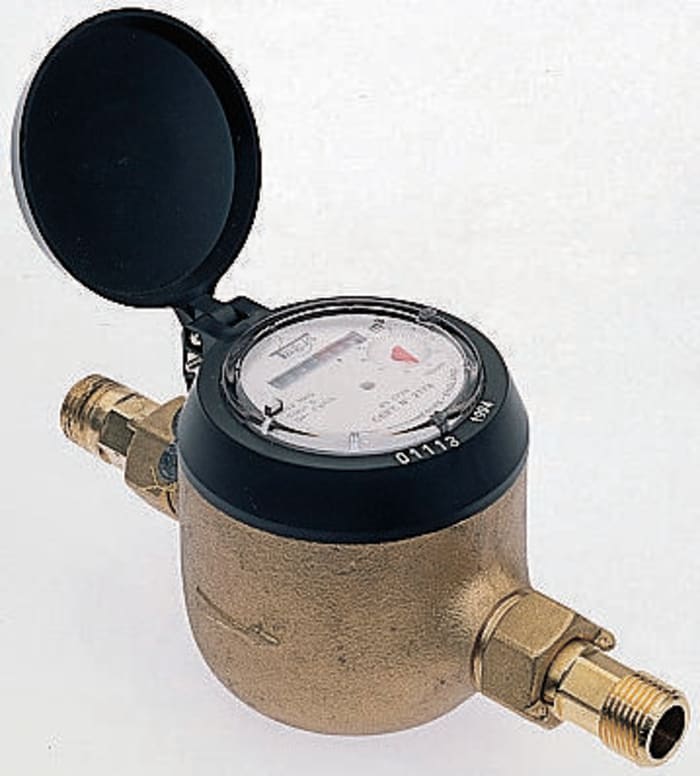 Reliance Class D 1000L/h Volumetric Water Meter 1/2 in BSP Male