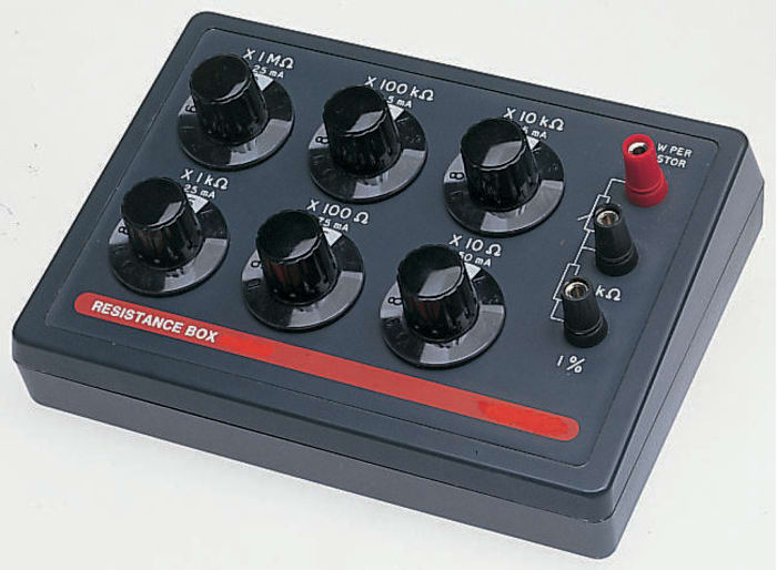 Cropico Resistance Decade Box, Resistance Resolution 10Ω, Absolute Maximum Resistance Measurement 10MΩ