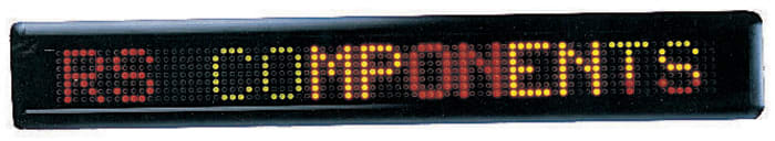 DA 314 PDT 14 Digit Message Display LED Display, Red 4 mcd 51mm