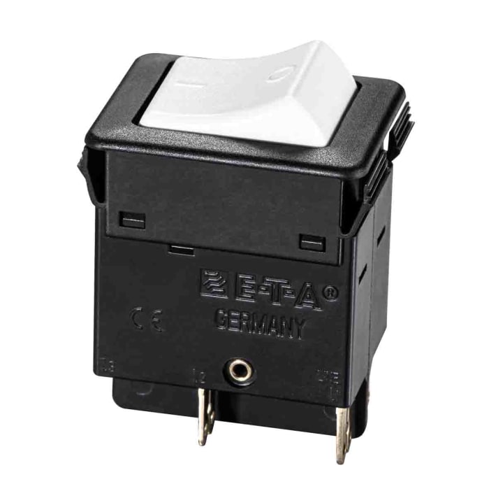 ETA Thermal Circuit Breaker - 3130 2 Pole 240V Voltage Rating Snap In, 15A Current Rating