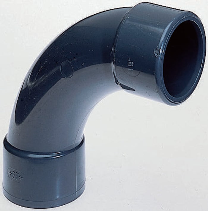 721200107 Georg Fischer, Georg Fischer 90° Equal Tee PVC Pipe Fitting,  25mm, 279-0727