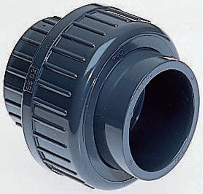 George Fischer Straight Union PVC & ABS Cement Fitting, 63mm