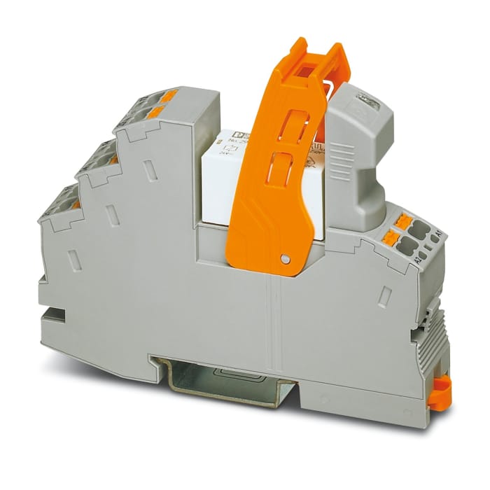 Phoenix Contact RIF-1-RPT-LV-120AC/2X21AU Series Interface Relay, DIN Rail Mount, 120V ac Coil