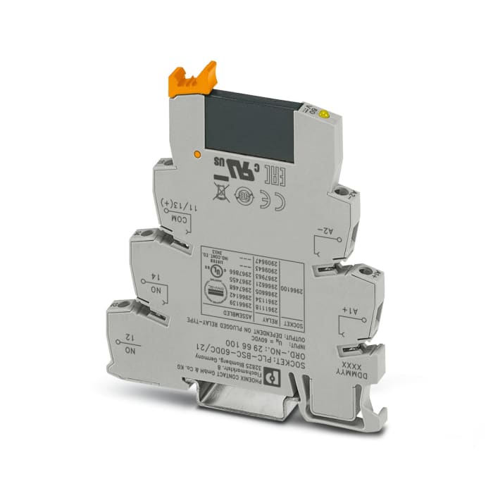 Phoenix Contact PLC-OSC Series Solid State Interface Relay, DIN Rail Mount