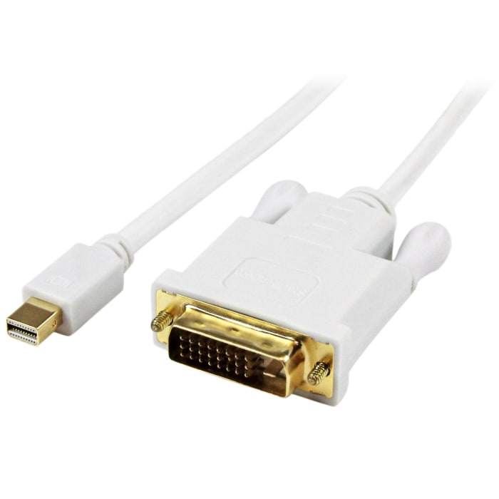 Startech Mini DisplayPort to DVI Adapter, 1.8m Length - 1920 x 1200 Maximum Resolution