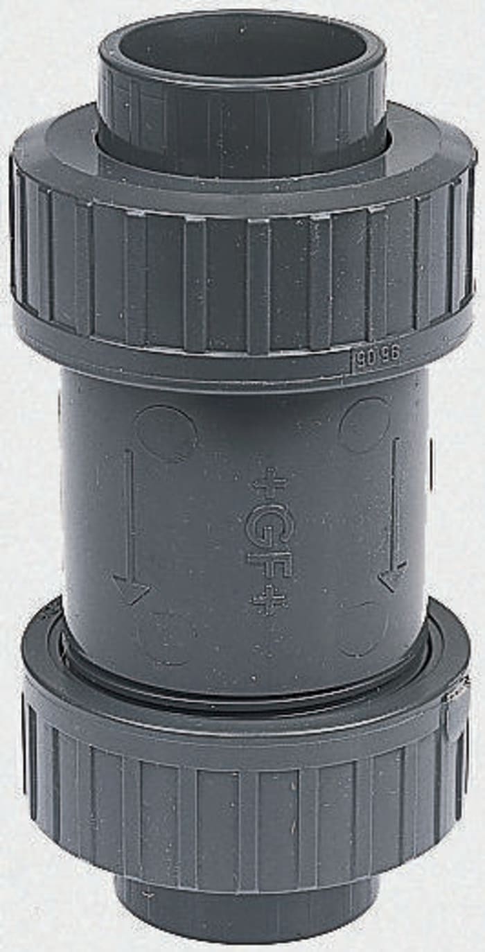 George Fischer PVC-U Single Check Valve, 16 bar