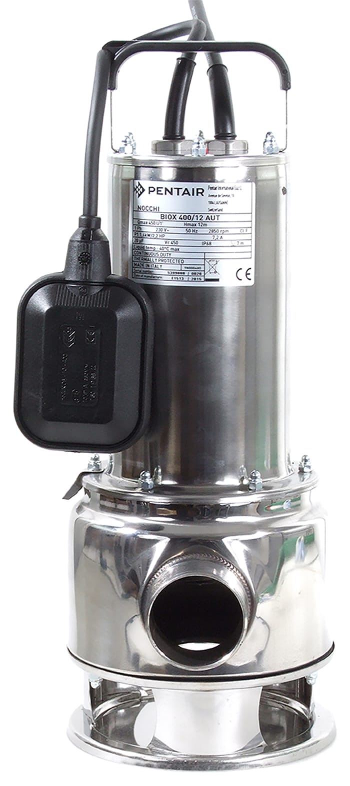 W Robinson And Sons 230 V Submersible Submersible Water Pump, 400L/min