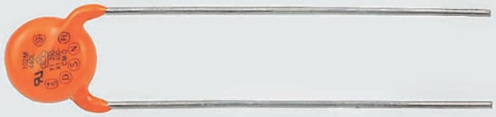 Condensateur céramique monocouche SLCC, Traversant, 4.7nF, 400V c.a., diélectrique : Y5U