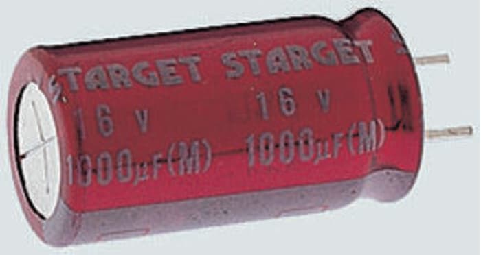 RS PRO 4.7μF Electrolytic Aluminium Electrolytic Capacitor 50V dc, Through Hole