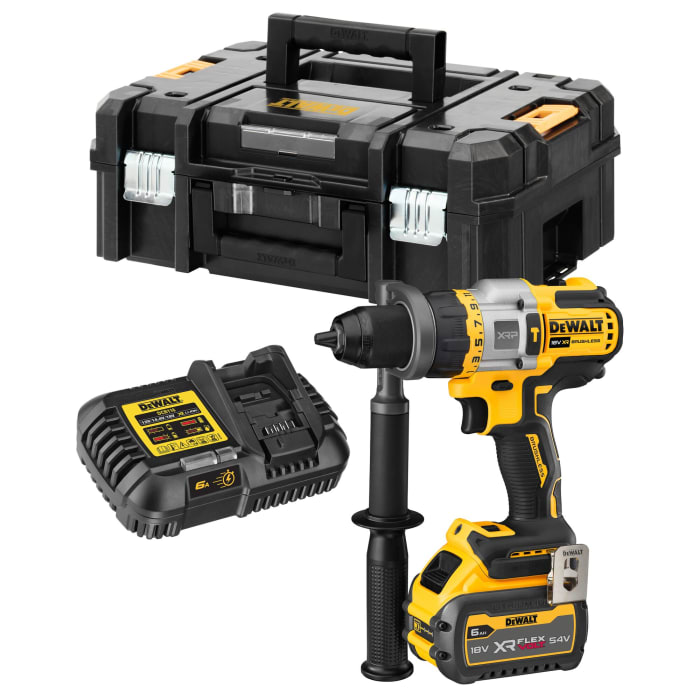 Taladro atornillador percutor DEWALT DCD999H2T-QW 18V Portabrocas  automático de 13 mm. Ref. 5596X215 — Ferretería Miranda