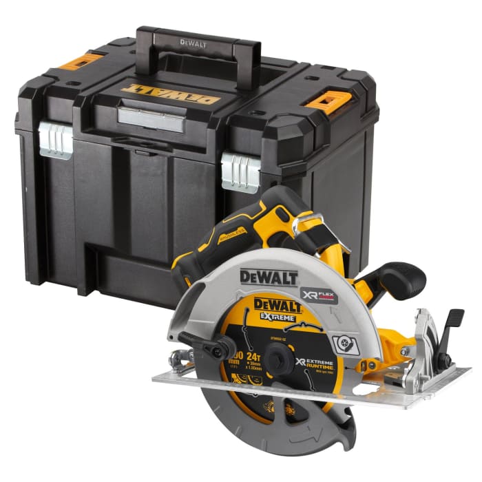 DCS573NT XJ DeWALT DeWALT DCS573 DCS573NT XJ 190mm Cordless Hand Held Circular Saw 18V 216 3627 RS Components