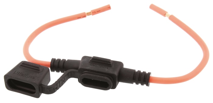 Littelfuse 30A Inline Fuse Holder for Mini Fuse, 32V ac