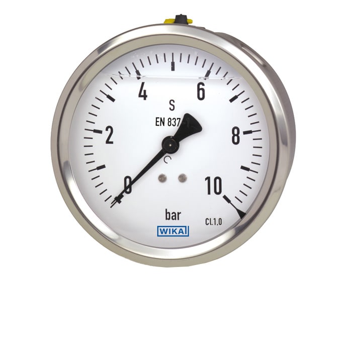 9022015 WIKA | WIKA, 63 mm G 1/4 Threaded Pressure Gauge, 25 bar | 219 ...