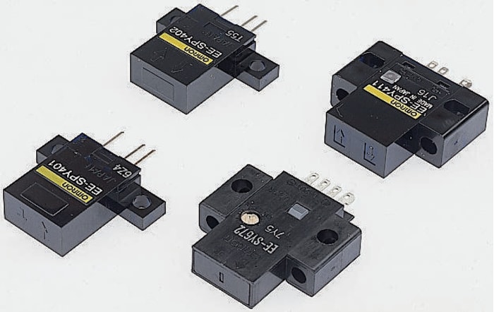 Omron Retroreflective Photoelectric Sensor, Block Sensor, 5 mm Detection Range