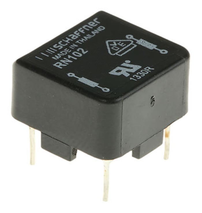 Schaffner 12 mH -30 → +50% Current Compensated Choke, 600mA Idc, 1.275Ω Rdc, RN